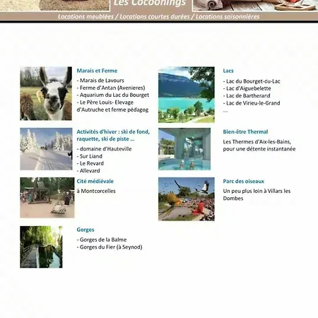 Appartement Cocoon’ain*** Maison Chaleureuse Montagne/viarhona